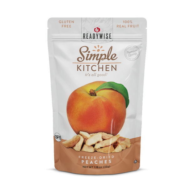 Freeze-Dried Peaches - 6 Pack