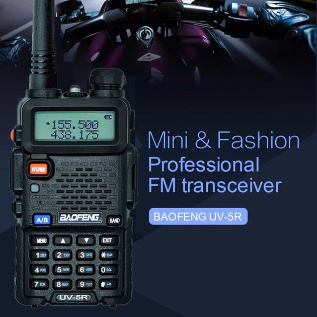 Baofeng UV-5R 5W vhf/uhf dual band radio transceiver