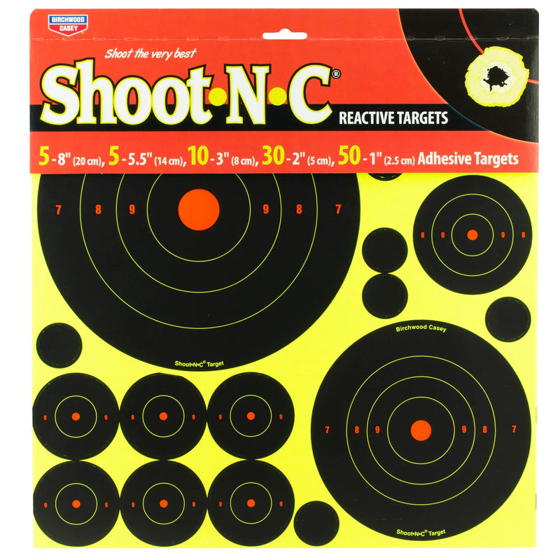 Birchwood Casey Variety Pack 50 Shooting Targets - Hoplite Armor