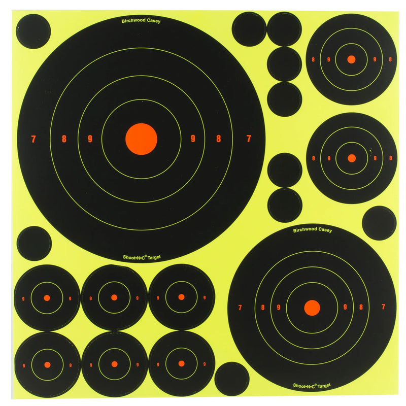 Birchwood Casey Target Assortment with Target Stand - Hoplite Armor