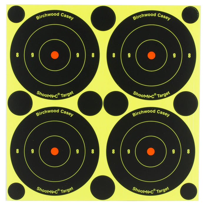 Birchwood Casey BC-34375 Round Bullseye Target - 240 Count