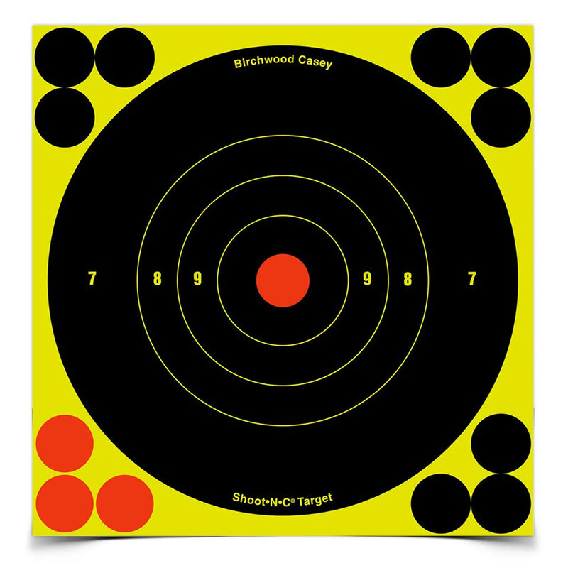 Birchwood Casey Round Bullseye Target 60-Count - Hoplite Armor