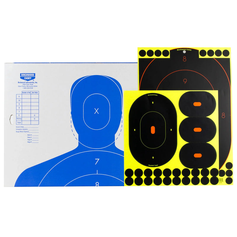 Birchwood Casey Silhouette Kit for Shooting Practice - Hoplite Armor