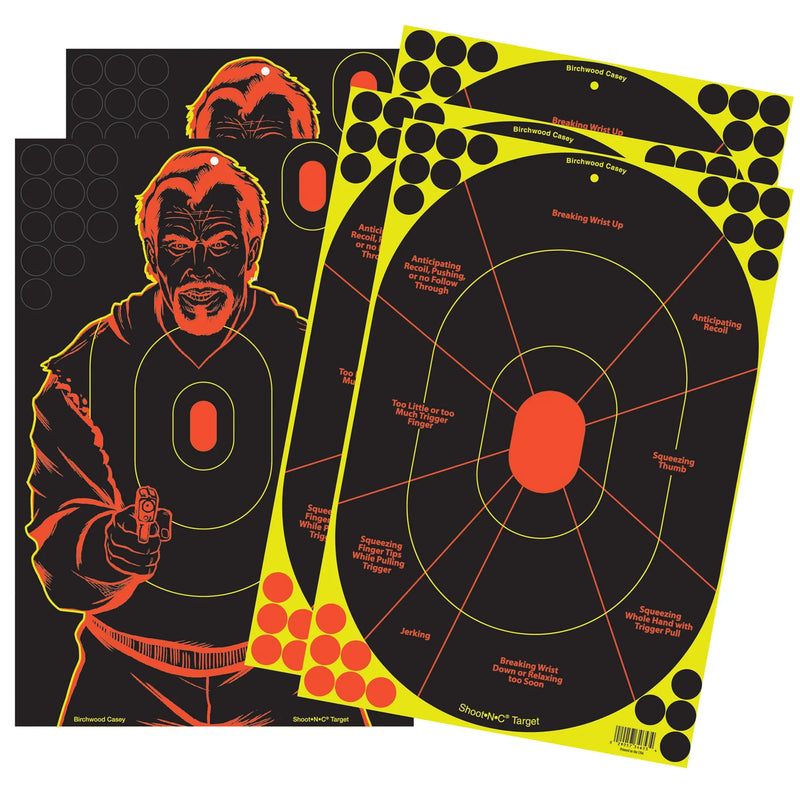 Birchwood Casey Target Combo Pack - Hoplite Armor