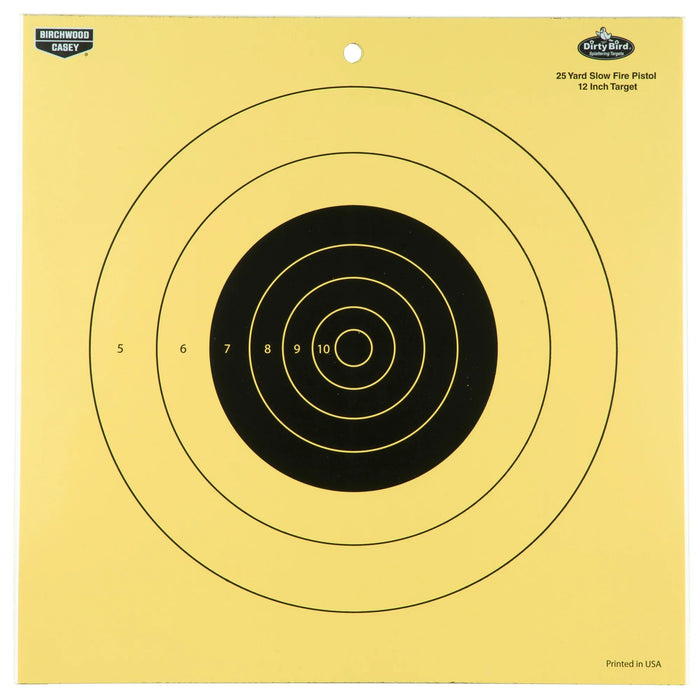 Birchwood Casey BC-35022 Dirty Bird 25-Yard Pistol Target