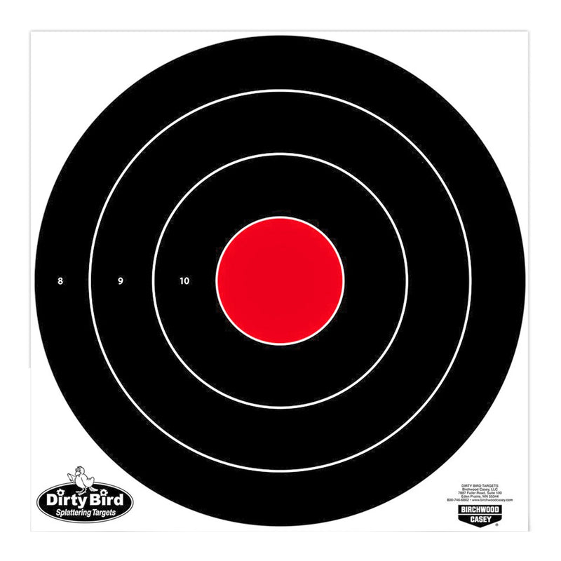 Birchwood Casey Dirty Bird Bullseye Target - Hoplite Armor