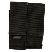 Bulldog Double Magazine Holder Black - Hoplite Armor
