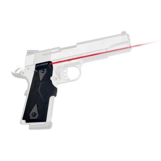 Crimson Trace Lasergrip 1911 Government Commander Front Activation - Hoplite Armor