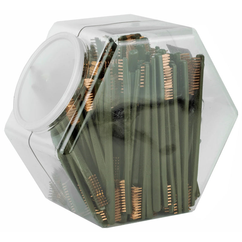 Otis Canister Pop Bronze Brushes 150pk - Hoplite Armor