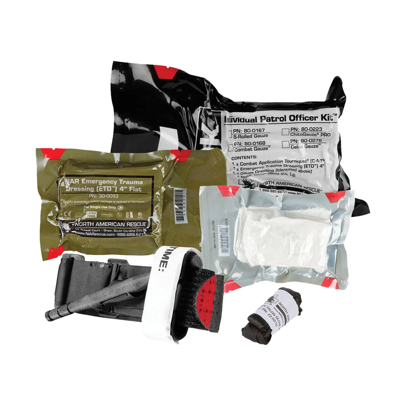 North American Rescue Individual Patrol Officer Kit - Hoplite Armor