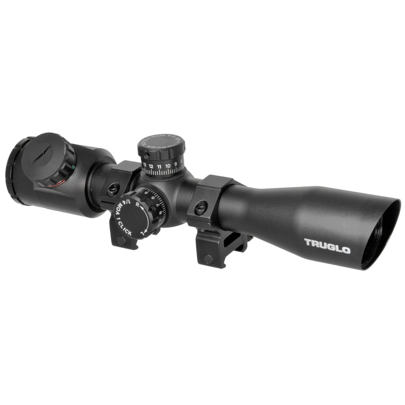 Truglo Xtreme 4x32 Mil-Dot IR Rings Black - Hoplite Armor