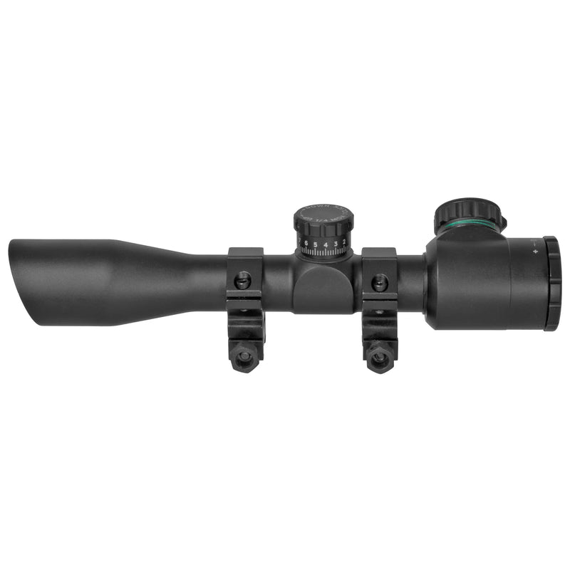 Truglo Xtreme 4x32 Mil-Dot IR Rings Black - Hoplite Armor