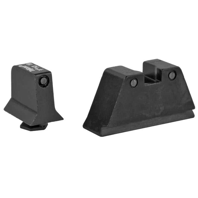 Trijicon Suppressor Night Sight Set for Glock 9mm Black/Black - Hoplite Armor