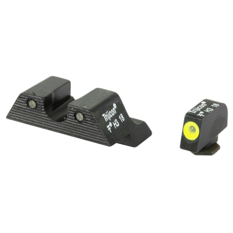 Trijicon HD XR Night Sight for Glock 9mm/40 Yellow - Hoplite Armor