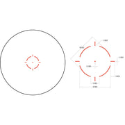 Trijicon MRO HD Red Dot with Low Mount - Hoplite Armor