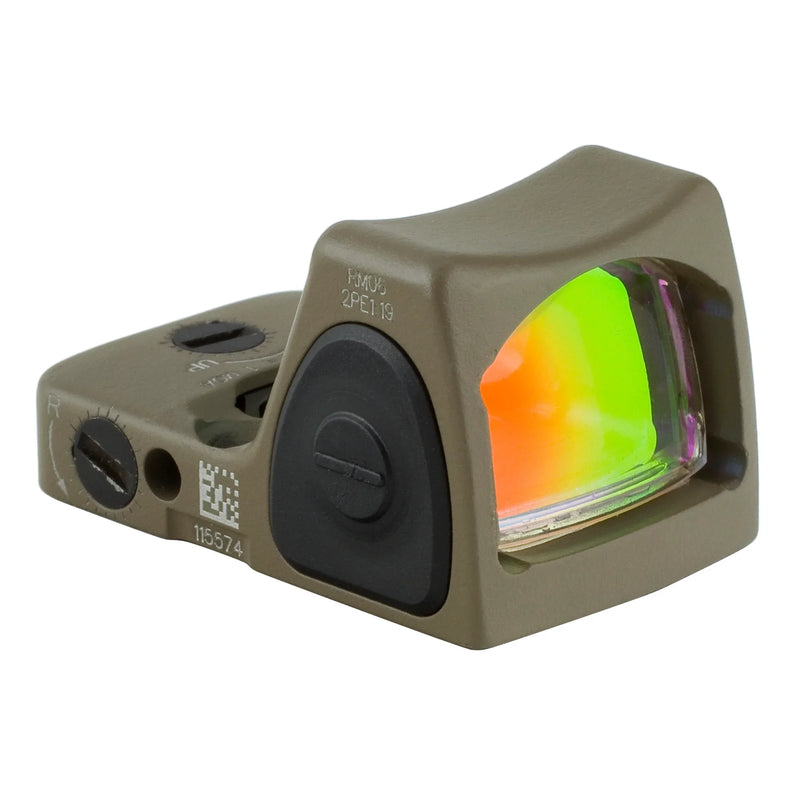 Trijicon RMR Type 2 Adjustable 3.25 MOA FDE Red Dot - Hoplite Armor