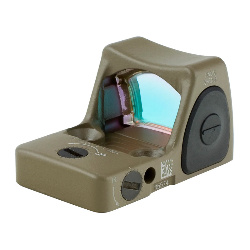 Trijicon RMR Type 2 Adjustable 3.25 MOA FDE Red Dot - Hoplite Armor