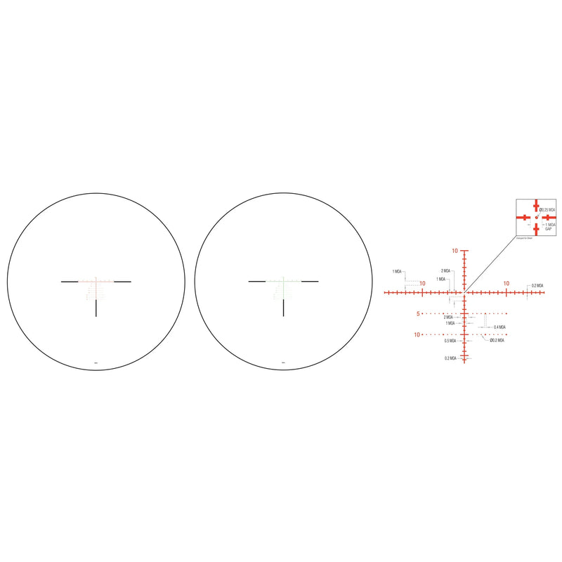 Trijicon Tenmile HX 3-18x44 FFP MOA Scope - Hoplite Armor
