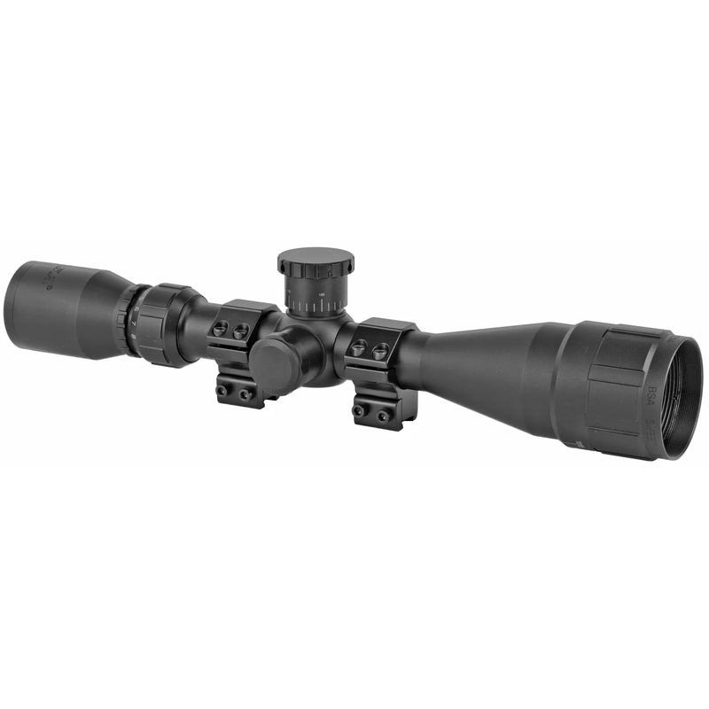 BSA Sweet 22 4-12x40 30/30 Black Scope - Hoplite Armor