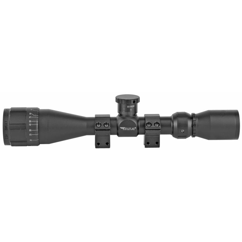 BSA Sweet 22 4-12x40 30/30 Black Scope - Hoplite Armor