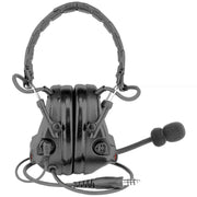 Peltor Comtac V Headset with Mic Black - Hoplite Armor