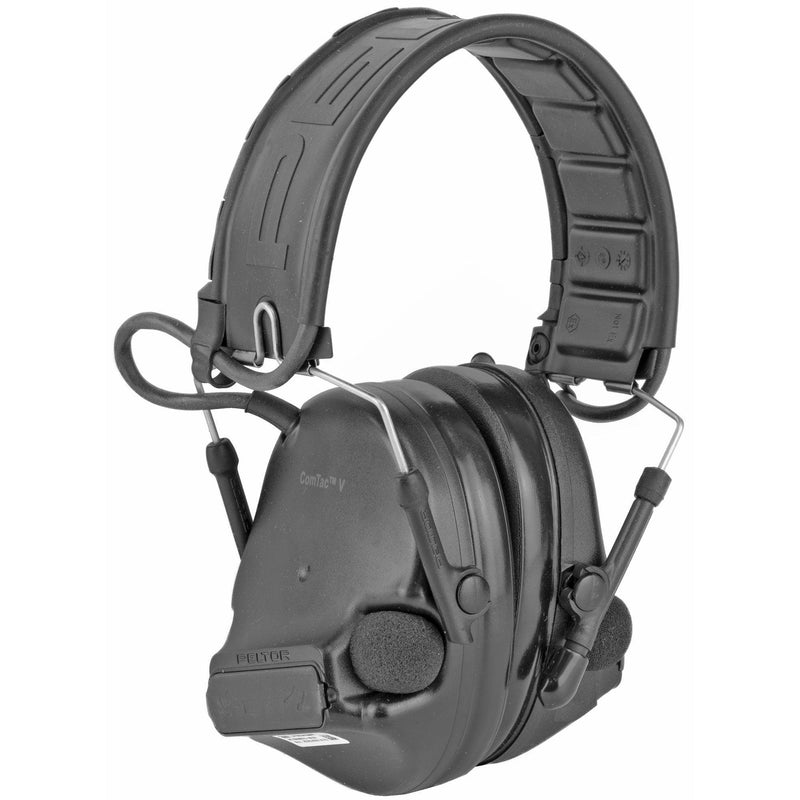 Peltor Comtac V Defender Black - Hoplite Armor