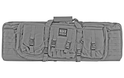 Bulldog Tactical Double Rifle Case 37-Inch Gray - Hoplite Armor