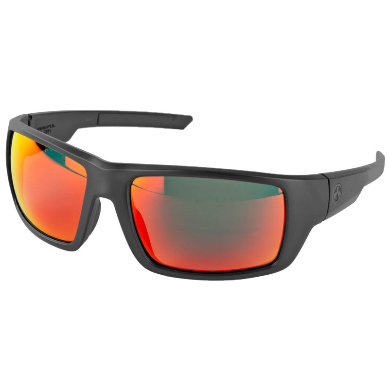 Magpul Apex Sunglasses Black Frame Grey/Red Polarized - Hoplite Armor