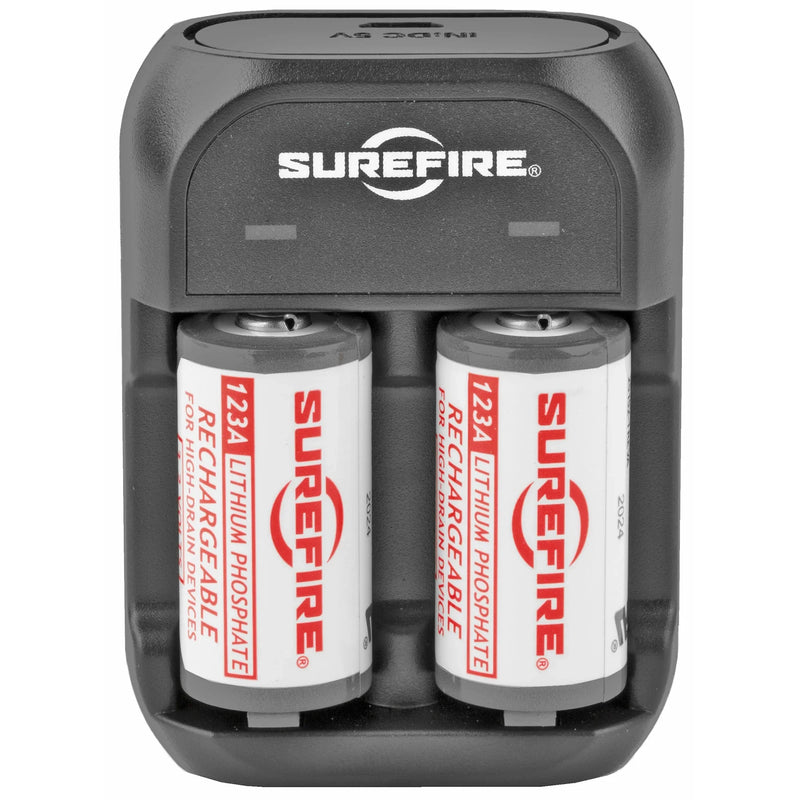 SureFire LFP 123A Recharge Batt Kit - Hoplite Armor