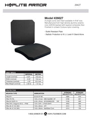 Body Armor Side Plates with Pouches Level IV - Hoplite Armor