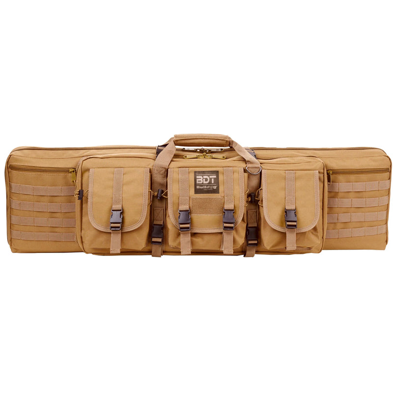 Bulldog Deluxe 36-Inch Double Tactical Rifle Case Tan - Hoplite Armor
