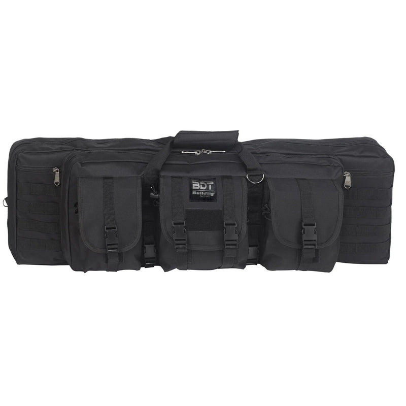 Bulldog Deluxe 42-Inch Double Tactical Rifle Case Black - Hoplite Armor