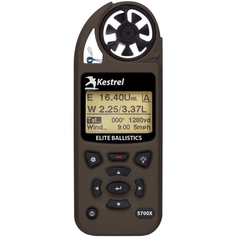 Kestrel 5700X Elite with Ballistics FDE - Hoplite Armor
