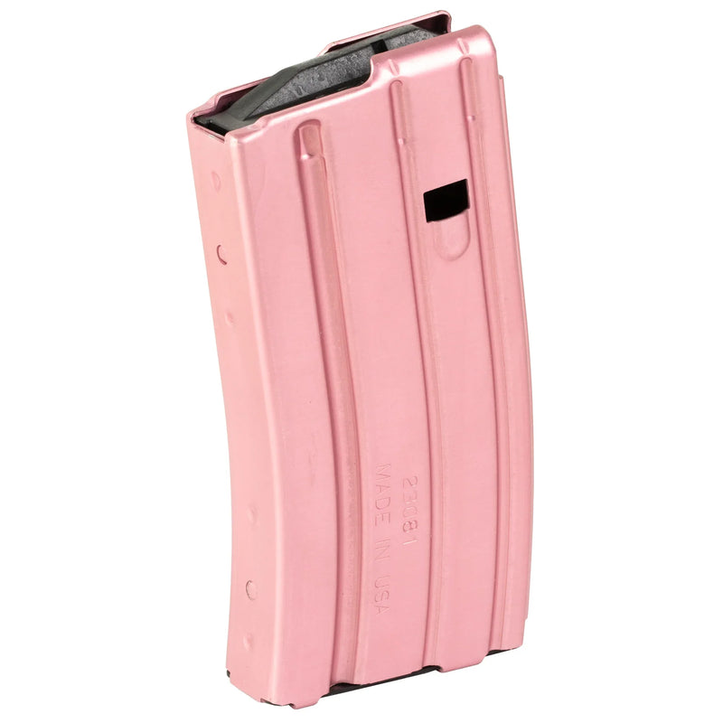 DURAMAG 20rd 5.56 Aluminum Mag Pink/Black - Hoplite Armor