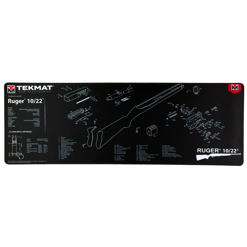 TekMat Ultra Rifle Mat Ruger 10/22 - Hoplite Armor