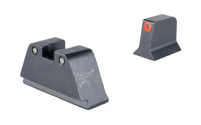 Trijicon Suppressor Night Sight Set Green Glock 17 Orange Front/Black Rear - Hoplite Armor