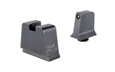 Trijicon Suppressor Night Sight Set Green Glock 42 Black Front/Matte Rear - Hoplite Armor