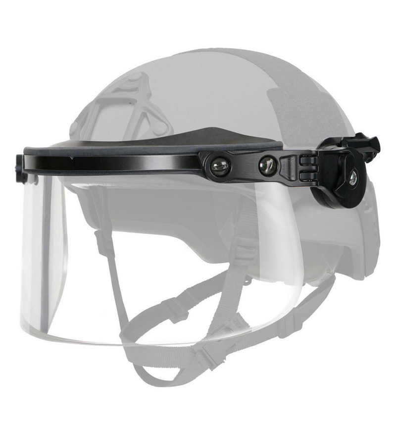 Multi-Hit Handgun Face Shield