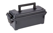 Plano Shotshell Box No Gasket Black 6-Pack - Hoplite Armor