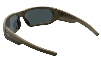 Magpul Radius Sunglasses FDE Frame Grey Lens - Hoplite Armor