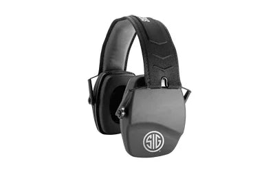 AXIL TRACKR-PS Passive Earmuffs Black - Hoplite Armor