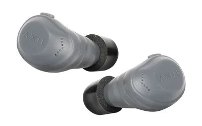 AXIL XCOR-DIG-R Tactical True Wireless Digital Earbuds Grey - Hoplite Armor