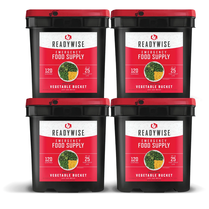 480 Serving Freeze Dried Vegetable Bundle - Hoplite Armor