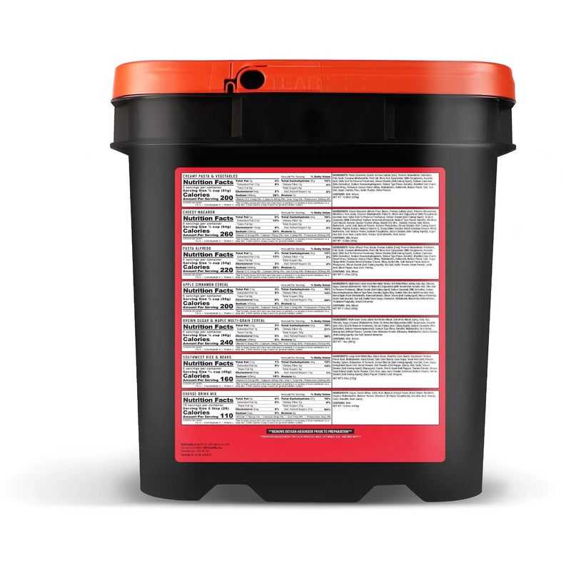 52 Serving Prepper Pack Bucket - Hoplite Armor