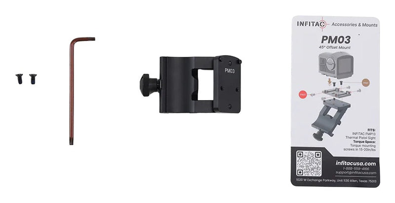 INFITAC PM03         45 DEGREE OFFSET MOUNT