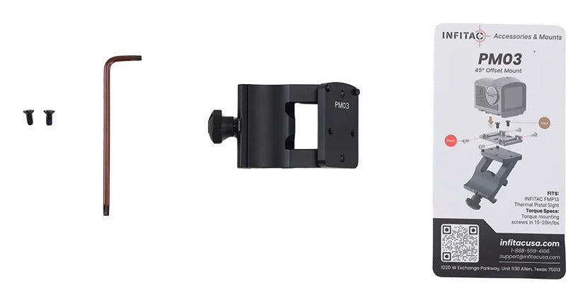 INFITAC PM03         45 DEGREE OFFSET MOUNT