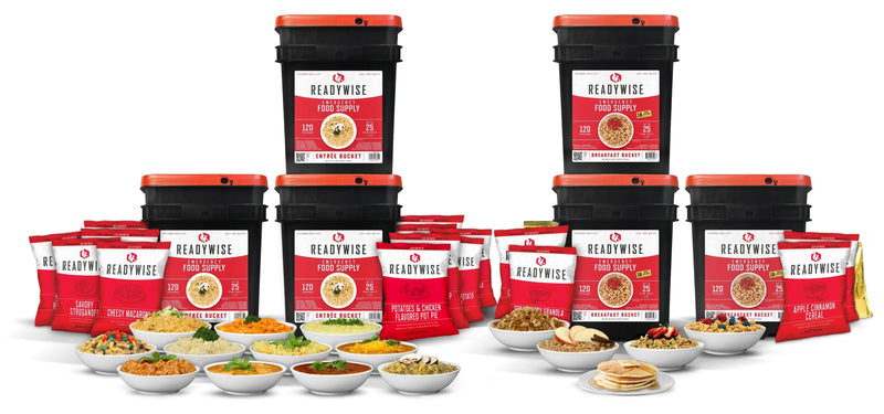 720 Servings Ready Wise Emergency Survival Food Storage - Hoplite Armor