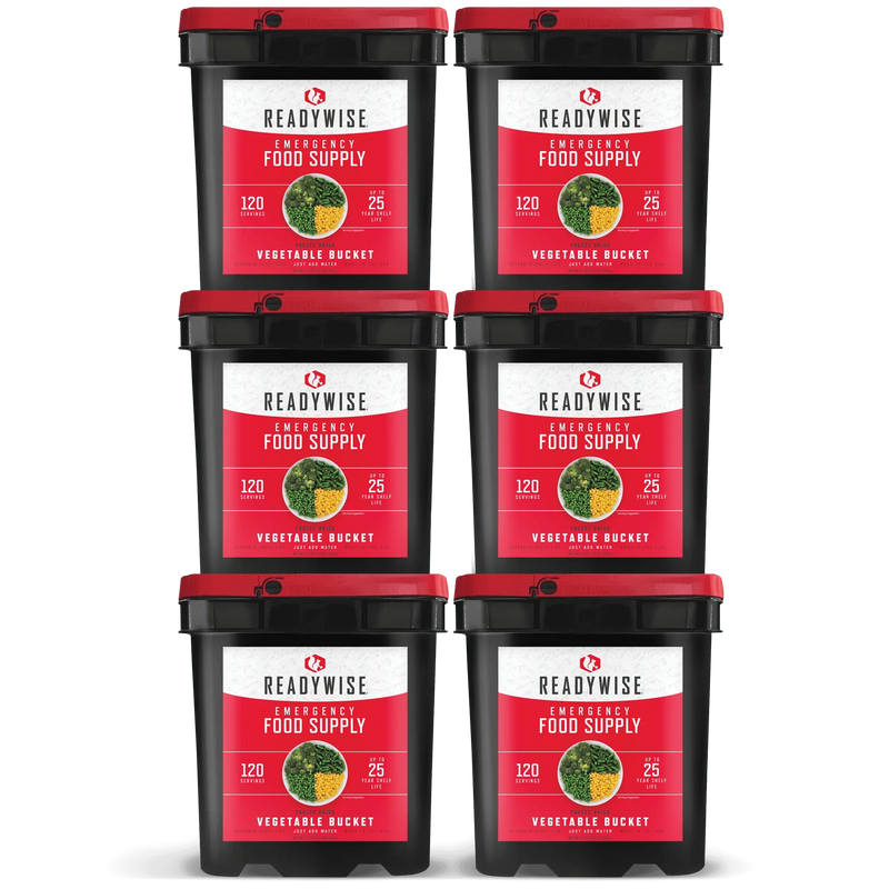 720 Serving Freeze Dried Vegetable Bundle - Hoplite Armor