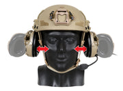 AMP Rail Mount Vent Mode - Hoplite Armor