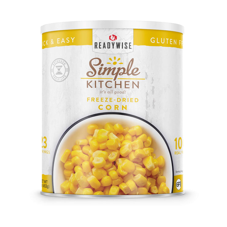 Freeze-Dried Corn - 23 Serving #10 Can